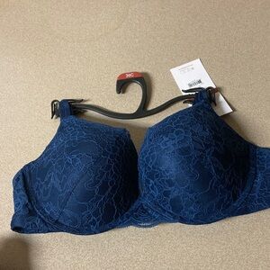 Joyspun Elegant Lace Women's Bra in Navy Blue
